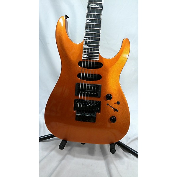 Used Kramer Used Kramer SM1 Metallic Orange Solid Body Electric Guitar