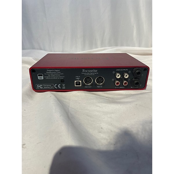 Used Focusrite Scarlett 4i4 Gen 3 Audio Interface