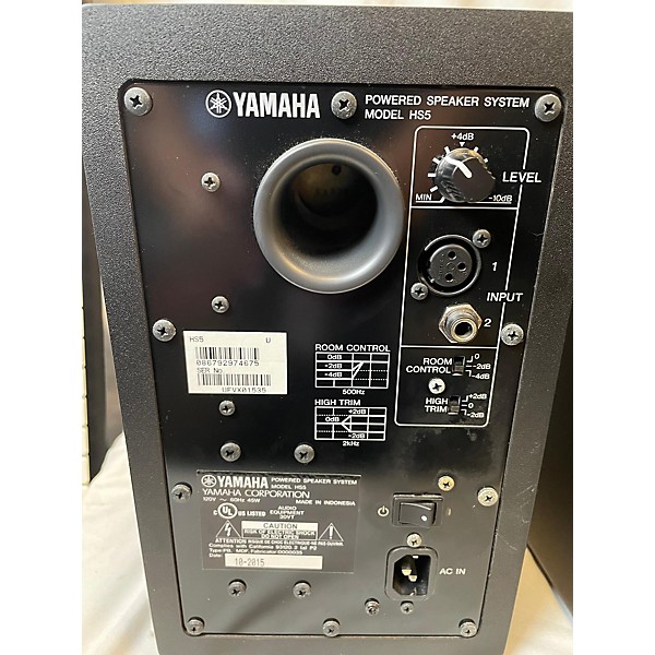 Used Used Yamaha HS5 Pair Powered Monitor