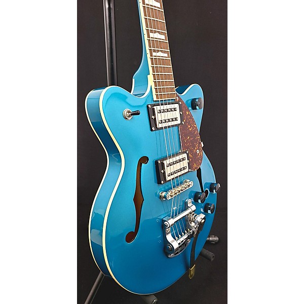 Used Gretsch Guitars Used Gretsch Guitars G2657T Ocean Turquoise Hollow Body Electric Guitar