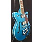 Used Gretsch Guitars Used Gretsch Guitars G2657T Ocean Turquoise Hollow Body Electric Guitar