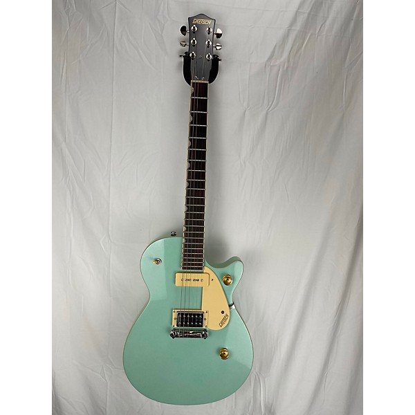 Used Gretsch Guitars Used Gretsch Guitars G2215-P90 Streamliner Junior MINT METALLIC Solid Body Electric Guitar