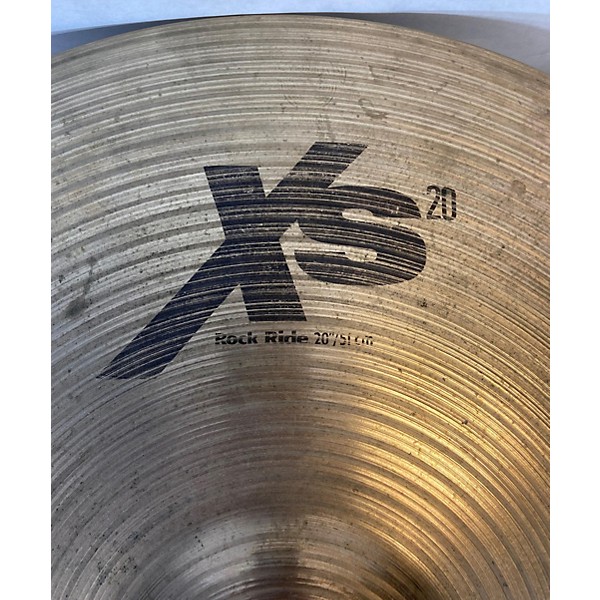 Used SABIAN 20in XS20 Rock Ride Cymbal