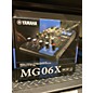 Used Yamaha MG06X Unpowered Mixer thumbnail