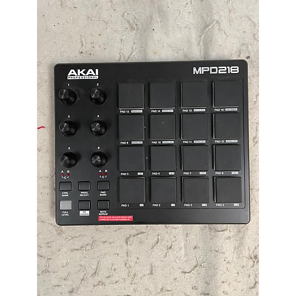 Used Akai Professional Used Akai Professional MPD218 MIDI Controller