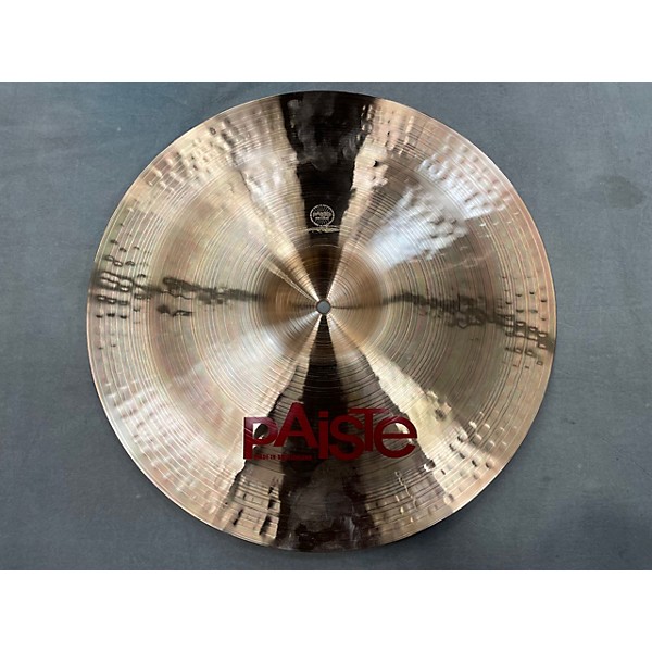 Used Paiste 18in 2002 NOVO CHINA Cymbal