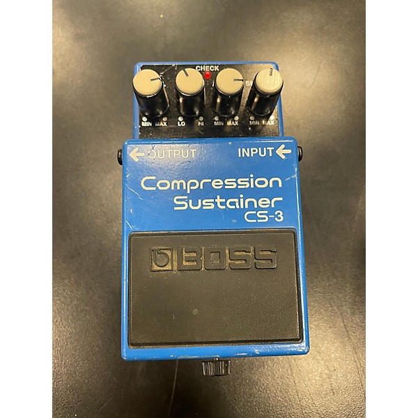 Used BOSS CS3 Compressor Sustainer Effect Pedal