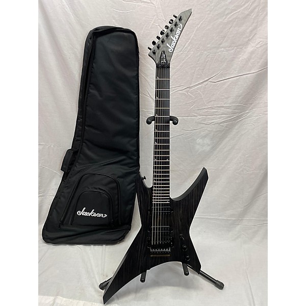 Used Jackson Used Jackson Pro Series Signature Dave Davidson Warrior WR7 Distressed Ash Solid Body Electric Guitar