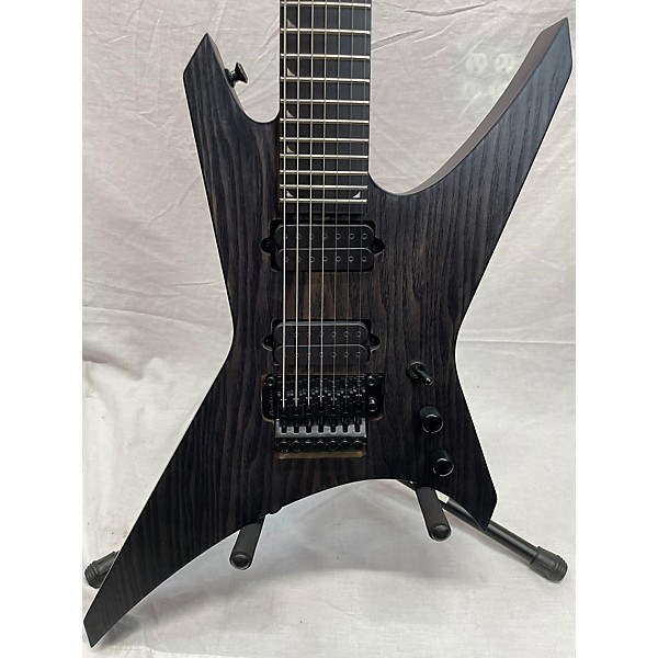 Used Jackson Used Jackson Pro Series Signature Dave Davidson Warrior WR7 Distressed Ash Solid Body Electric Guitar