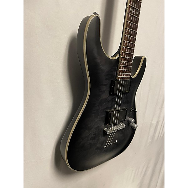 Used Schecter Guitar Research Used Schecter Guitar Research C1 Platinum Black Solid Body Electric Guitar