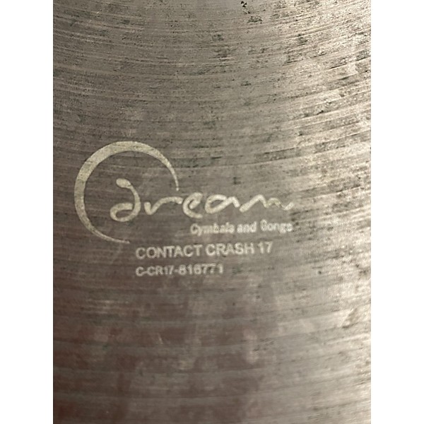 Used Used Dream Cymbals 17in Contact Series Crash Cymbal