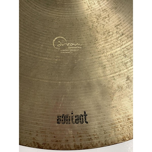 Used Used Dream Cymbals 17in Contact Series Crash Cymbal