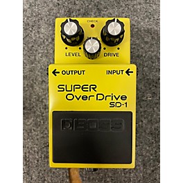 Used BOSS SD1 Super Overdrive Effect Pedal