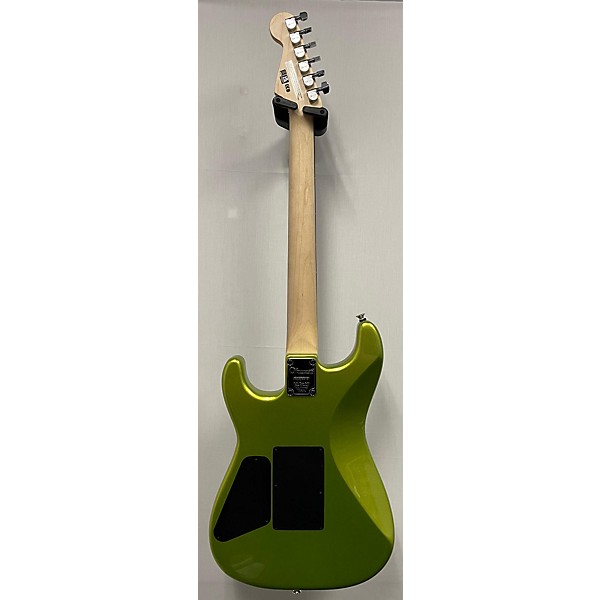 Used Charvel Used  Charvel Pro Mod San Dimas HH FR Lime Green Metallic