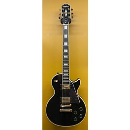 Used Epiphone Used Epiphone Les Paul Custom Ebony Solid Body Electric Guitar