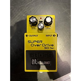 Used BOSS Used BOSS SD1W Super Overdrive Waza Craft Effect Pedal