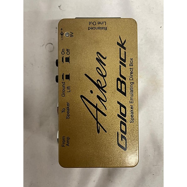 Used Aiken Used Aiken Gold Brick Effect Pedal