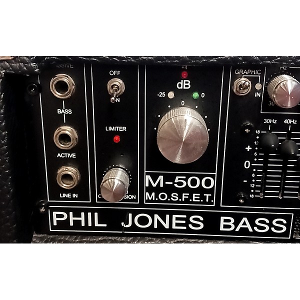 Used Phil Jones Bass Used Phil Jones Bass M-500 Bass Amp Head