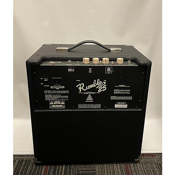 Used Used Fender Rumble 25 25W 1x10 Bass Combo Amp