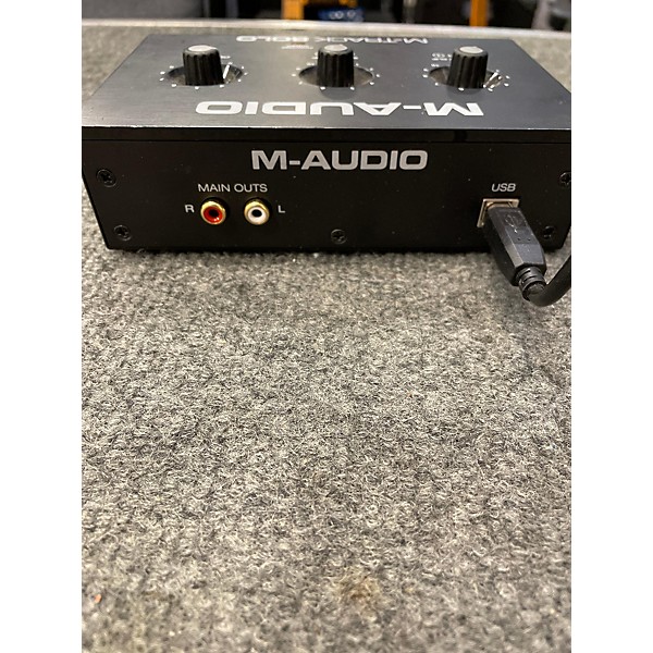 Used M-Audio M TRACK SOLO Audio Interface