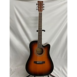 Used Zager Used Zager ZAD-50CE/VS 2 Tone Sunburst Acoustic Guitar