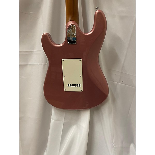 Used Sterling by Music Man Used Sterling By Music Man Cutlass Hss Pink Solid Body Electric Guitar