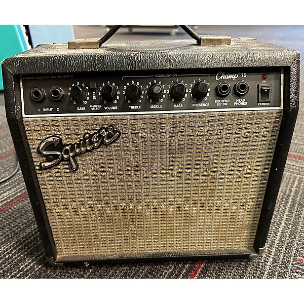 Used Squier Champ 15 Guitar Combo Amp