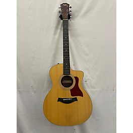 Used Taylor Used Taylor 214CE Deluxe Natural Acoustic Electric Guitar