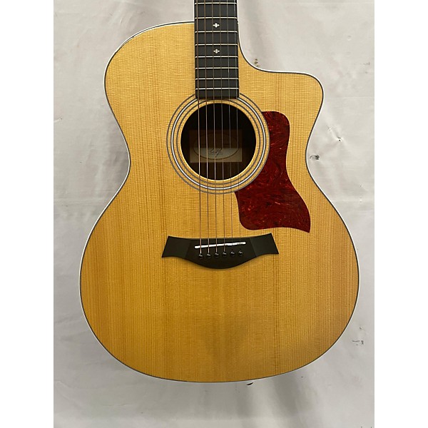 Used Taylor Used Taylor 214CE Deluxe Natural Acoustic Electric Guitar