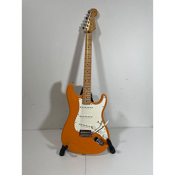 Used Fender Used Fender Player Stratocaster Capri Orange Solid Body Electric Guitar