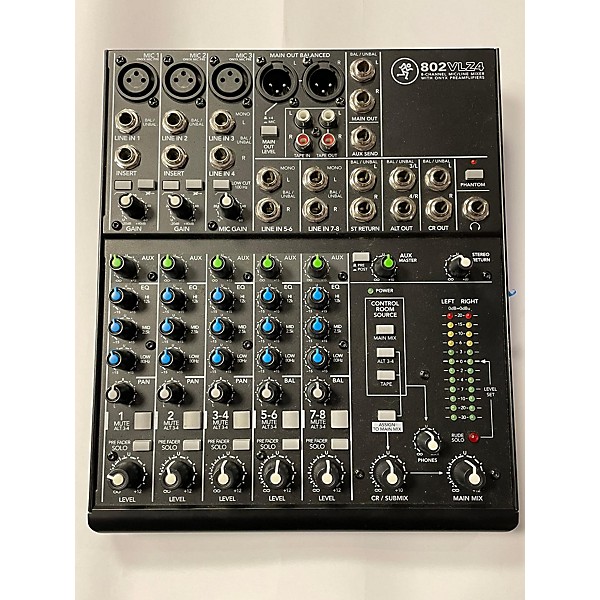 Used Mackie 802VLZ4 Unpowered Mixer Guitar Center