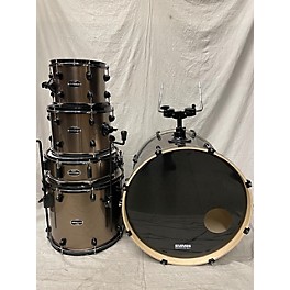 Used PDP by DW Used PDP By DW 5 piece Mainstage Black And Silver Drum Kit