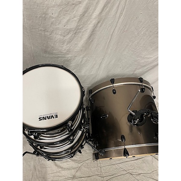 Used PDP by DW Used PDP By DW 5 piece Mainstage Black And Silver Drum Kit