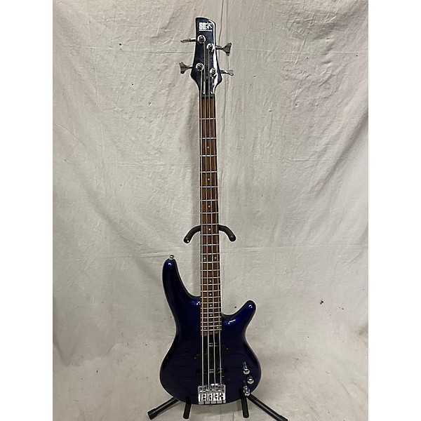 Used Ibanez Used Ibanez SR300 Blue Electric Bass Guitar