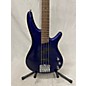 Used Ibanez Used Ibanez SR300 Blue Electric Bass Guitar