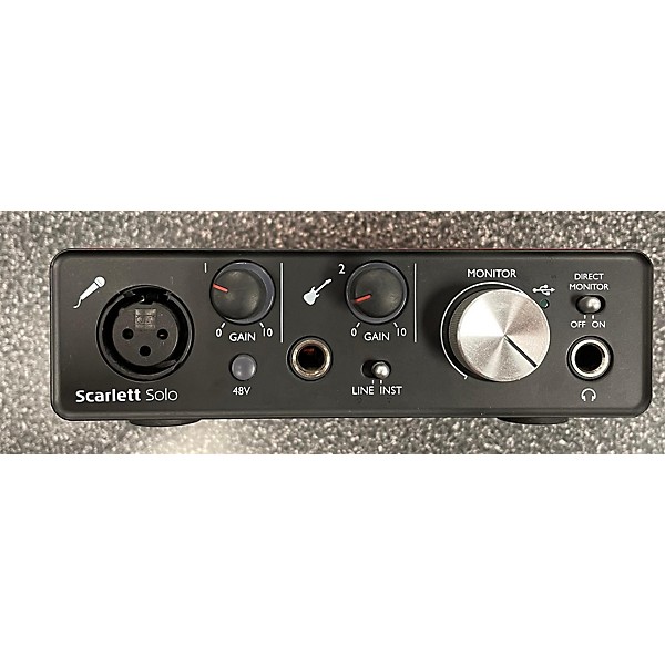 Used Focusrite Scarlett Solo Gen 2 Audio Interface