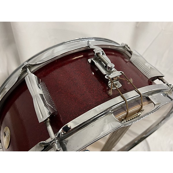 Used Used Beverley 5.5X14 60s Jazzset Made In England Drum Red Sparkle