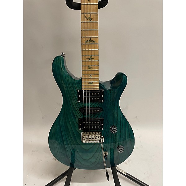 Used PRS Used PRS SE SWAMP ASH SPECIAL IRI BLUE Solid Body Electric Guitar