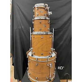 Used BOSS Used Hendrix Drums 4 piece Perfect Ply Walnut Natural Drum Kit