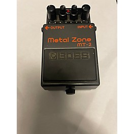 Used BOSS MT2 Metal Zone Distortion Effect Pedal