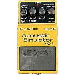 Used BOSS AC3 Acoustic Simulator Effect Pedal