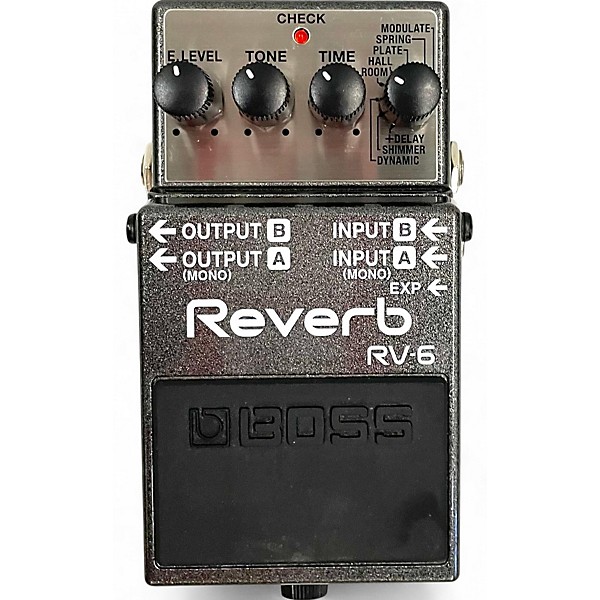 Used BOSS Used BOSS RV6 Digital Reverb Effect Pedal