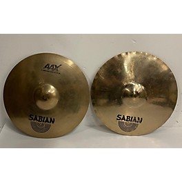 Used SABIAN 14in AAX X Celerator Hi Hat Pair Cymbal