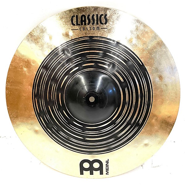 Used MEINL 18in CLASSICS CUSTOM DUAL CRASH Cymbal