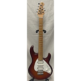 Used Ernie Ball Music Man Used Ernie Ball Music Man Silhouette Standard Honey Burst Solid Body Electric Guitar