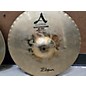 Used Zildjian 14in A Custom Mastersound Hi Hat Pair Cymbal