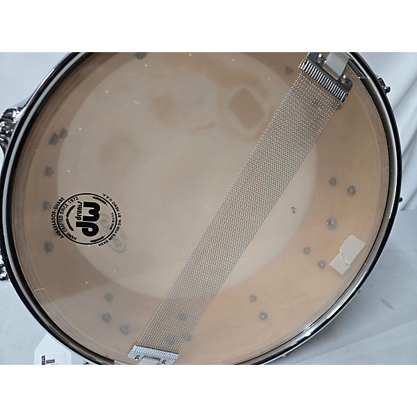 Used DW Used DW 14X5  Drum Workshop Snare Drum Natural