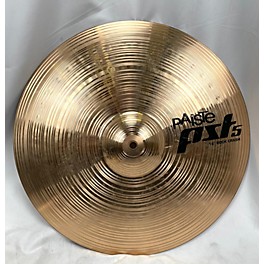 Used Paiste 18in Pst 5 Rock Crash Cymbal