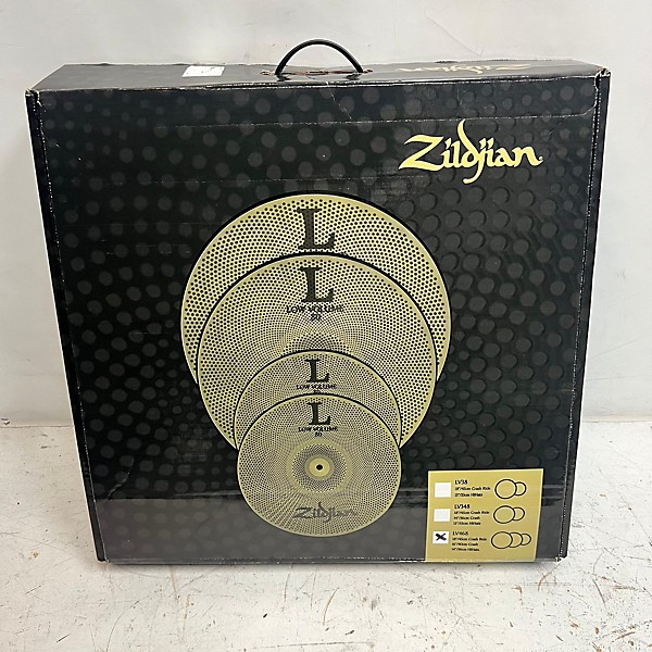 Used Zildjian 14in LV468 Low Volume Cymbals Cymbal