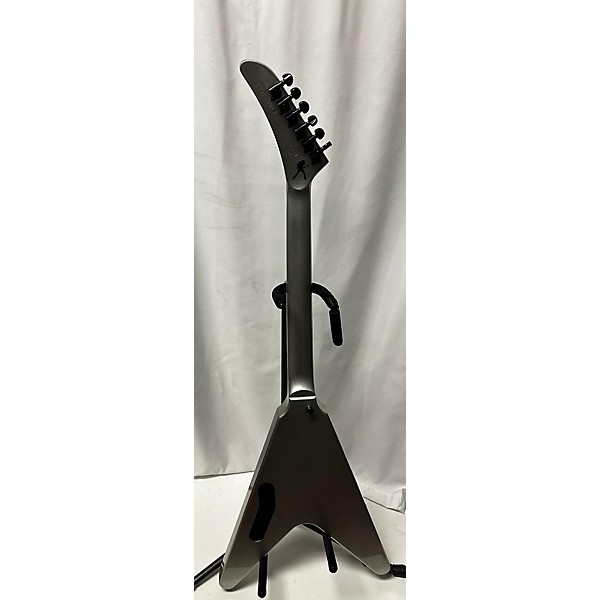 Used Gibson Used 2023 Gibson Dave Mustaine Flying V EXP Metallic Silver Solid Body Electric Guitar